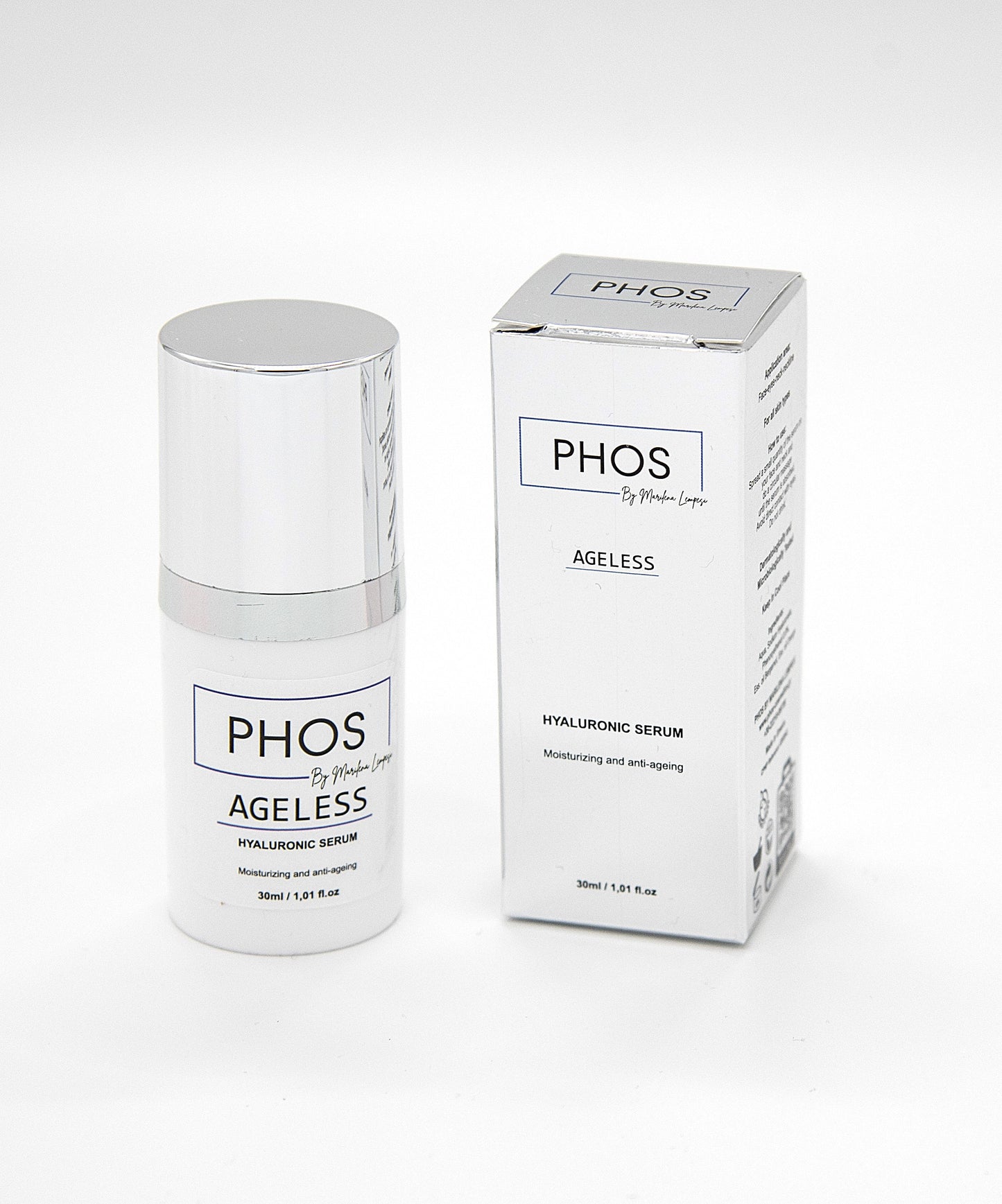 Ορός Προσώπου Phos Ageless με Υαλουρονικό Οξύ – Αντιγήρανση & Ενυδάτωση