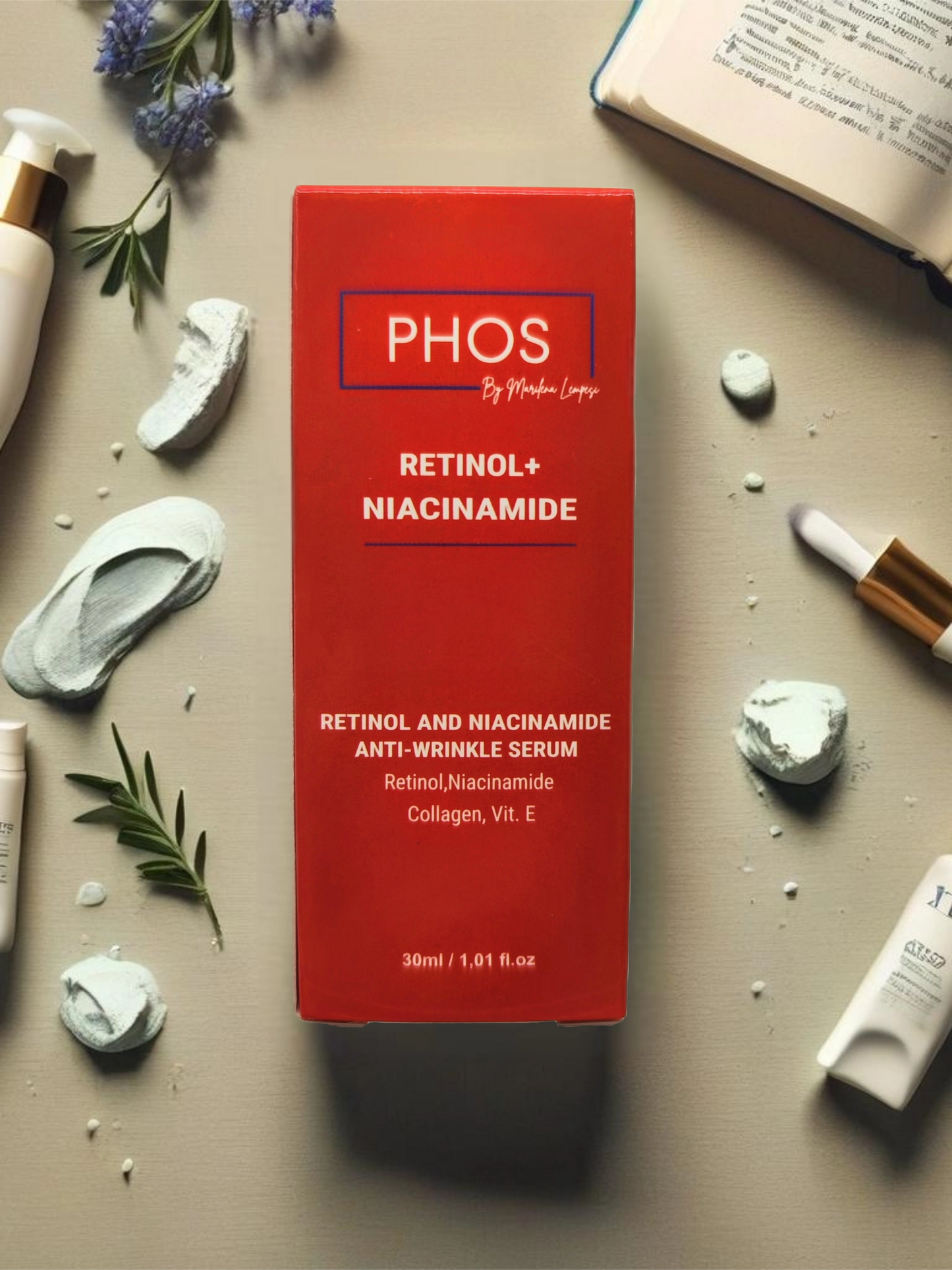 Ορός Phos Retinol & Niacinamide – Αντιγήρανση και Αναζωογόνηση Προσώπου