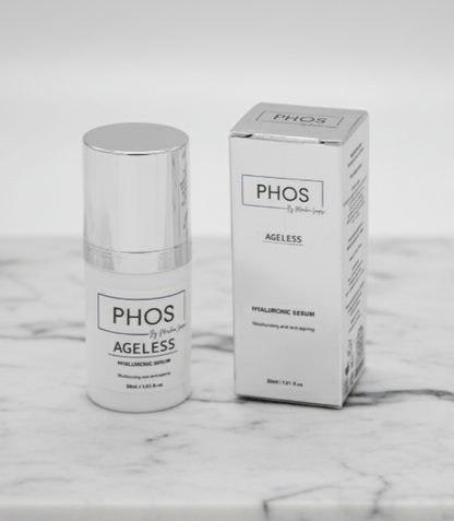 Ορός Προσώπου Phos Ageless με Υαλουρονικό Οξύ – Αντιγήρανση & Ενυδάτωση - Phos By Marilena Lempesi